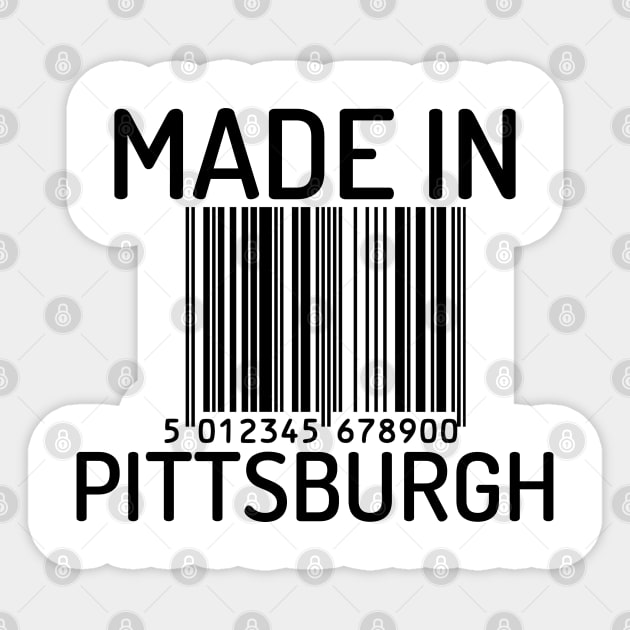 Made in Pittsburgh Sticker by 9 Turtles Project